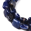 Natural Sodalite Beads Strands G-M435-A07-01-4