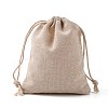 Cotton Packing Pouches Drawstring Bags X-ABAG-R011-12x15-3