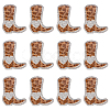 12Pcs Polyester Clothing Patches PATC-FG0003-38-1