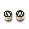 Alloy Enamel Beads ENAM-N052-006-02W-RS-2