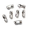 Tarnish Resistant 304 Stainless Steel Ball Chain Connectors STAS-L019A-P-2