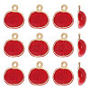12Pcs Alloy Enamel Pendants FIND-CA0009-59-1