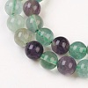 Natural Fluorite Bead Strands X-G-D840-56-8mm-AB-6