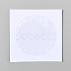 Square Paper CD Storage Bags with Round PP Plastic Visible Window ABAG-WH20001-28-1