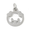 Non-Tarnish 304 Stainless Steel Pendants STAS-L279-001P-10-1