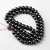 Non-Magnetic Synthetic Hematite Beads Strands X-G-H1624-6mm-1-1