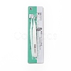 Tarnish Resistant 430 Stainless Steel Beading Tweezers X-TOOL-R018-01-1