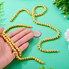 150Pcs 2 Strands Electroplate Glass Beads Strands EGLA-TA0013-57A-6