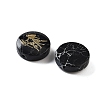 Dyed Black Synthetic Turquoise Beads G-F775-B12-2