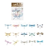30Pcs PET Self-Adhesive Decorative Stickers WG24842-04-1