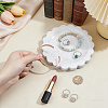 Natural Marble Jewely Display Trays for Necklaces Bracelets Earrings Rings AJEW-WH0880-75A-3