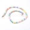 Plastic Beads Bag Strap FIND-WH0071-66B-1
