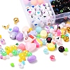 1789Pcs Craft & Plating & Opaque & Spray Painted Acrylic Beads DIY-YW0002-79-5