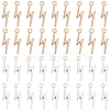 4sets 2 Colors Alloy Lightning Bolt Pendants FIND-SC0017-55-1