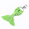 Polycotton(Polyester Cotton) Tassel Big Pendants Decorations FIND-T035-06E-RS-1