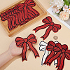 14Pcs Polyester Iron on/Sew On Patches PATC-FG0003-06B-3