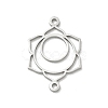 Chakra 304 Stainless Steel Connector Charms SA-CBA28C1-01C-P-1