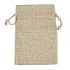 Christmas Printed Burlap Packing Pouches Drawstring Bags ABAG-Q053-02A-04-2