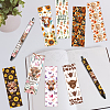 12Pcs Plastic Rub on Transfer Stickers DIY-WH0611-002-6