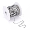 Tarnish Resistant 304 Stainless Steel Cable Chains CHS-H007-32P-3