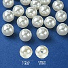 ABS Plastic Imitation Pearl Round Beads MACR-YW0002-18mm-82-3