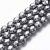 Terahertz Stone Beads Strands G-R462-039C-1