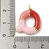 Brass Enamel Pendants KK-E093-03G-Q-3