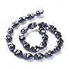 Glazed Porcelain Beads PORC-M003-09F-2