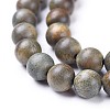 Natural Sandalwood Beads Strands X-WOOD-F008-02-B-3