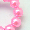 Baking Paint Pearlized Glass Pearl Round Bead Strands HY-Q003-6mm-68-3