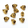 Tibetan Style Cord Ends TIBE-4736-AG-FF-2