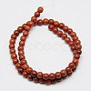 1 Strand Synthetic Turquoise Round Beads Strands X-TURQ-G106-8mm-02J-2
