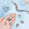 1 Strand Natural Abalone Shell/Paua Shell Beads Strands BSHE-BC0001-16-3