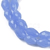 Electroplate Imitation Jade Glass Beads Strands EGLA-N013-J10mm-D06-3