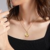 5Pcs 5 Style Brass Locket Pendants KK-SZ0004-02-7