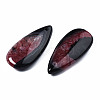 Natural Brazilian Agate Pendants G-S364-099A-3