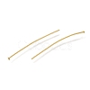 Brass Flat Head Pins KK-H502-01F-G-2