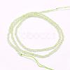 Natural Prehnite Beads Strands G-F509-30-2mm-2