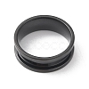 201 Stainless Steel Grooved Finger Ring RJEW-WH0004-32E-EB-2