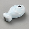 Handmade Porcelain Beads PORC-WH20001-02K-2