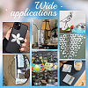100Pcs Self-Adhesive Acrylic Mosaic Tiles DIY-OC0012-59A-6