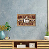 Vintage Metal Iron Tin Sign Poster AJEW-WH0157-711-6