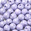 Opaque Acrylic Beads OACR-G012-01L-3