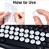 EPDM Nail Protection Self Adhesive Stickers DIY-FH0010-11B-5
