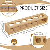 6-Slot Assembled Banboo Essential Oil Bottle Display Holder ODIS-WH0078-03-2
