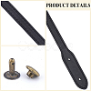 2Pcs Imitation Leather Bag Strap PURS-CL0001-08B-6