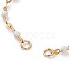 PVD Vacuum Plating 304 Stainless Steel Link Chain Bracelet Making AJEW-JB00870-03-2