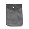 Velvet Jewelry Storage Pouches with Snap Button for Bracelets Necklaces Earrings ABAG-P013-01D-1