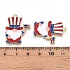 Alloy Enamel Pendants ENAM-T022-01F-3
