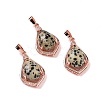 Natural & Synthetic Mixed Gemstone Pendants G-H283-04RG-2